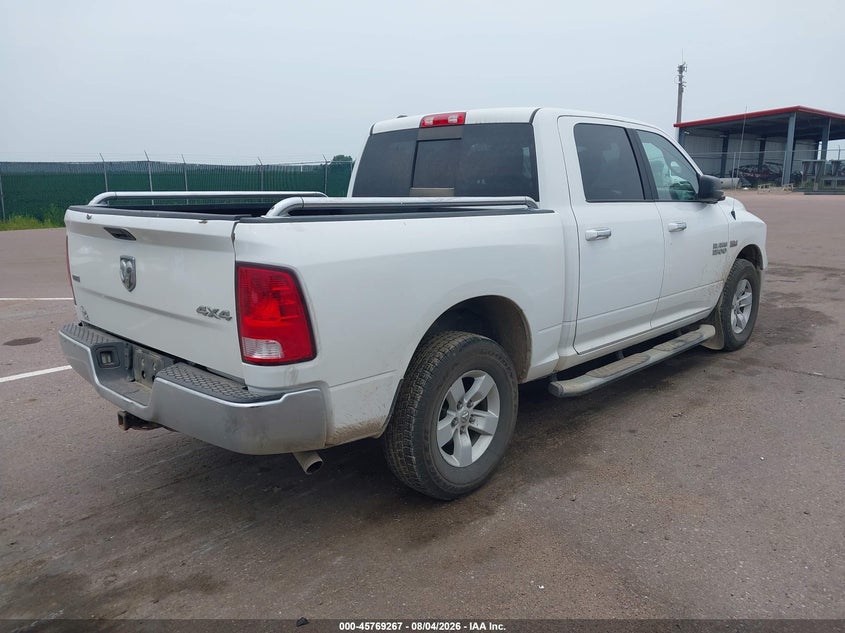 Vin: 1c6rr7lt9js206328, lot: 46268017, ram 1500 slt  4x4 5'7 box 20184