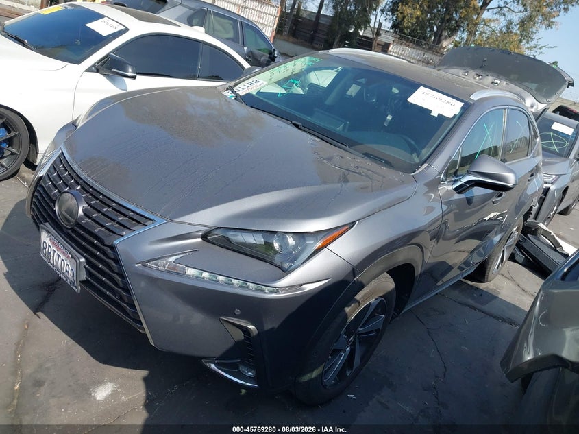 Vin: jtjyarbz0j2095579, lot: 46268029, lexus nx 300 20182