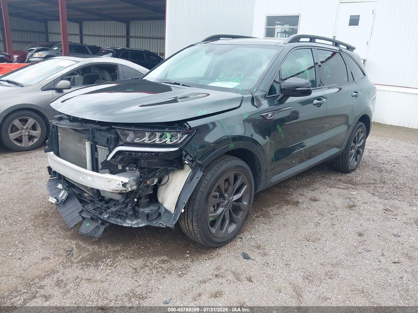 Vin: 5xyrhdlf3pg209664, lot: 46268038, kia sorento x-line ex 20232