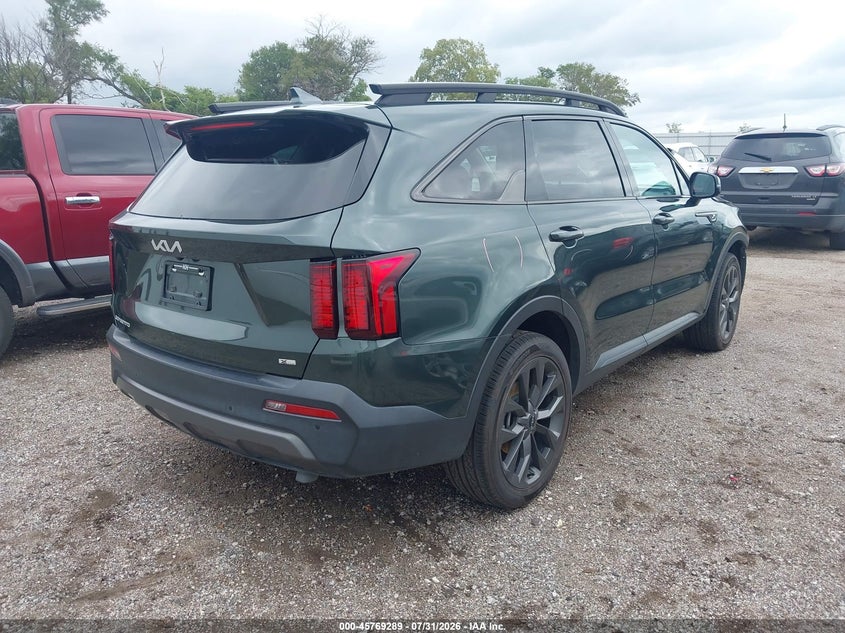 Vin: 5xyrhdlf3pg209664, lot: 46268038, kia sorento x-line ex 20234