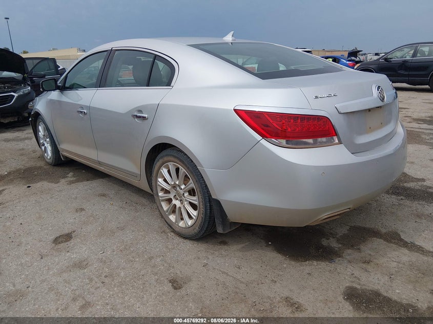 Vin: 1g4gc5e33df238591, lot: 46268041, buick lacrosse leather group 20133