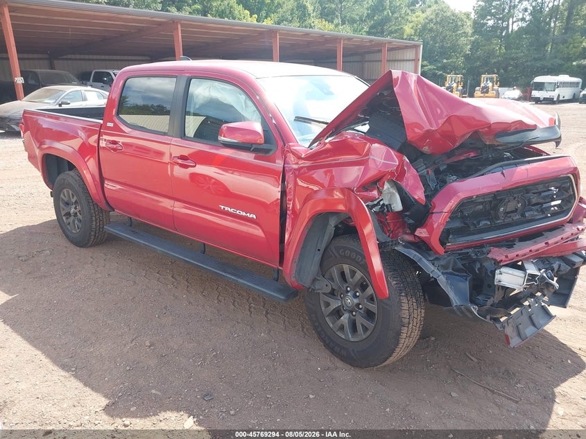 Vin: 3tmaz5cn8nm165720, lot: 46268043, toyota tacoma sr5 v6 2022 img_1