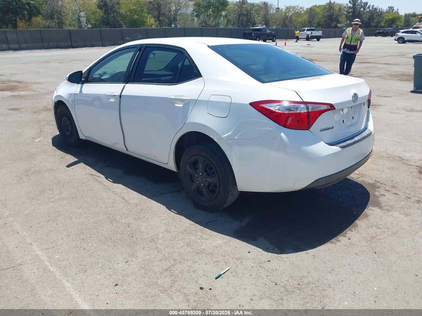 Vin: 5yfburhe3gp371509, lot: 46268058, toyota corolla l 20163