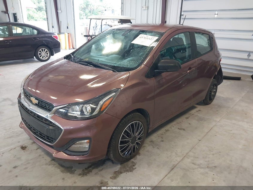 Vin: kl8cb6sa2kc762420, lot: 46268071, chevrolet spark ls cvt 20192