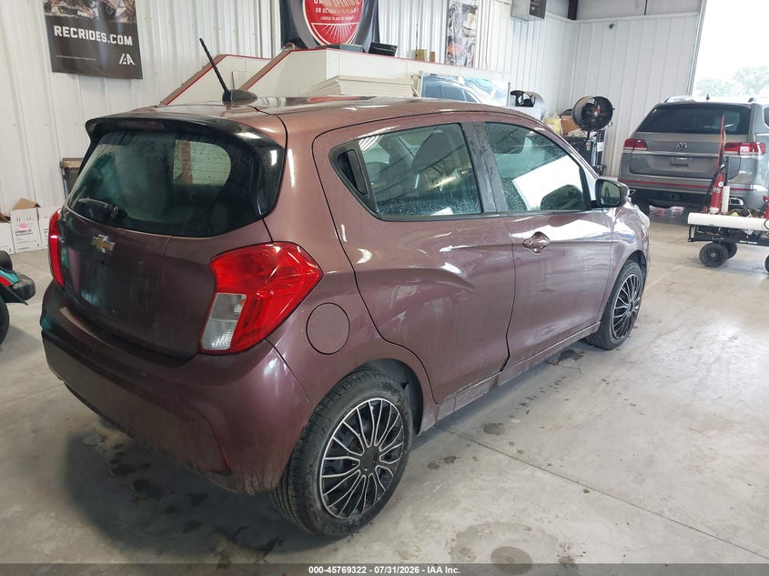 Vin: kl8cb6sa2kc762420, lot: 46268071, chevrolet spark ls cvt 20194