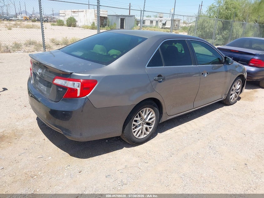 Vin: 4t4bf1fk5cr248653, lot: 46268077, toyota camry le 20124