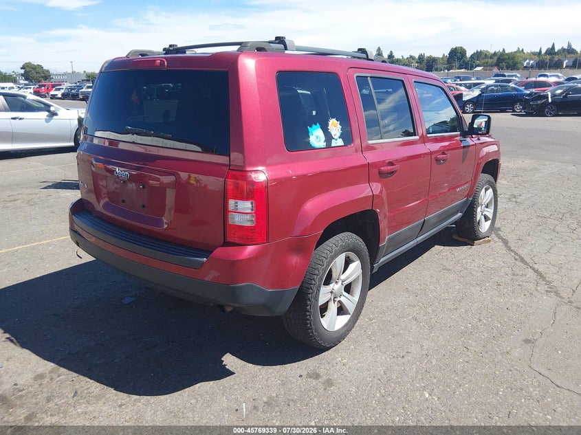Vin: 1c4njrbb1ed511528, lot: 46268088, jeep patriot sport 20144
