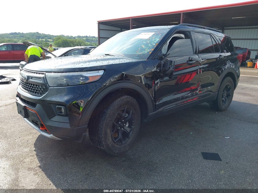 Vin: 1fmsk8jh9mgc19358, lot: 46268096, ford explorer timberline 20212