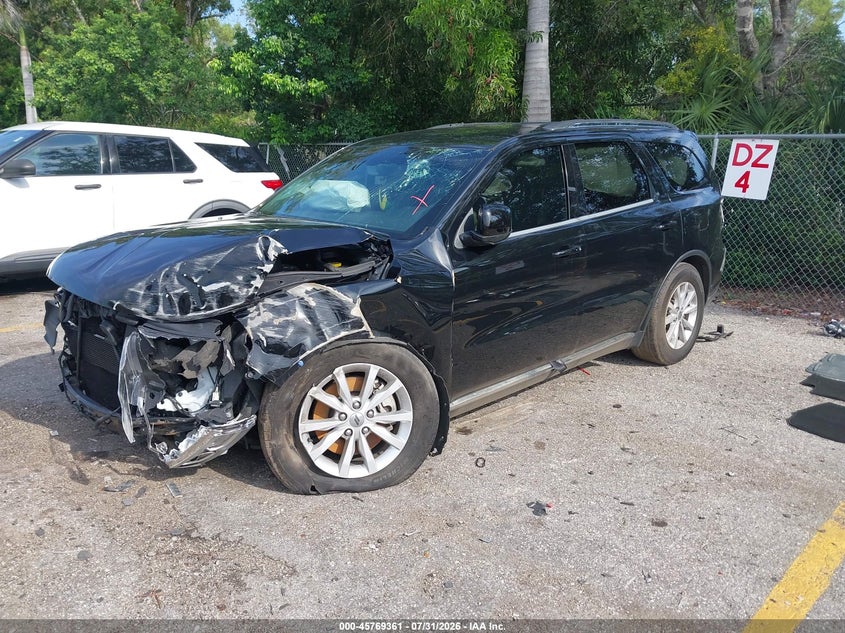 Vin: 1c4rdhag5pc616095, lot: 46268110, dodge durango sxt rwd 20232