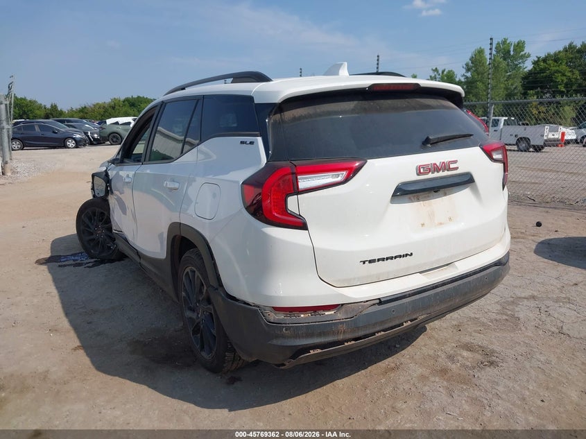 Vin: 3gkalmeg6pl157123, lot: 46268111, gmc terrain fwd sle 20233