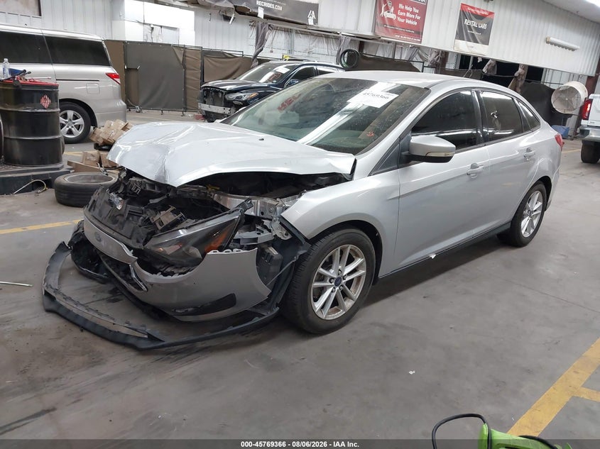 Vin: 1fadp3f25fl269227, lot: 46268115, ford focus se 20152