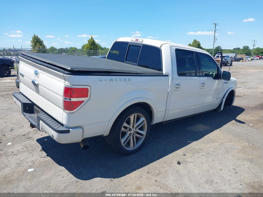 Vin: 1ftfw1etxdfa85448, lot: 46268118, ford f-150 limited 20134