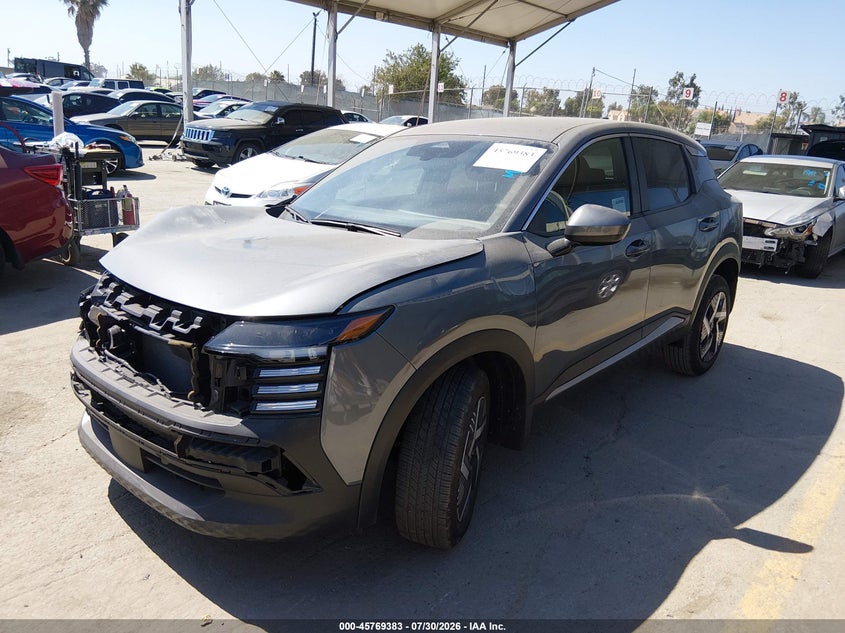 Vin: 3n8ap6ca8sl417741, lot: 46268132, nissan kicks sv fwd 20252