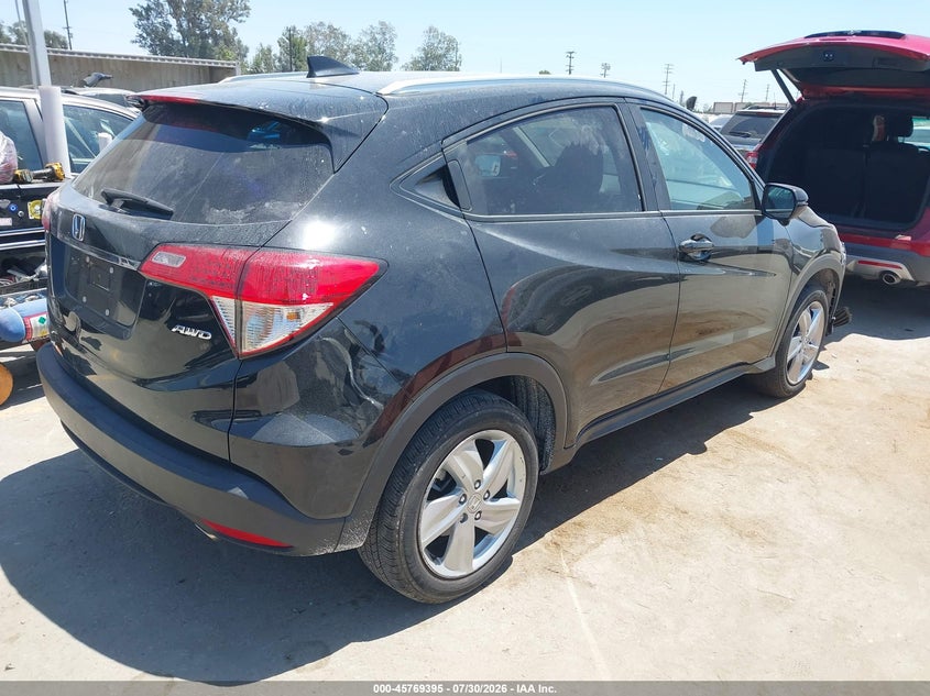 Vin: 3czru6h74lm701118, lot: 46268144, honda hr-v awd ex-l 20204