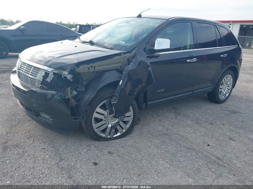 Vin: 2lmdj6jc6abj20072, lot: 46268161, lincoln mkx 20102