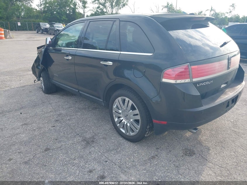 Vin: 2lmdj6jc6abj20072, lot: 46268161, lincoln mkx 20103
