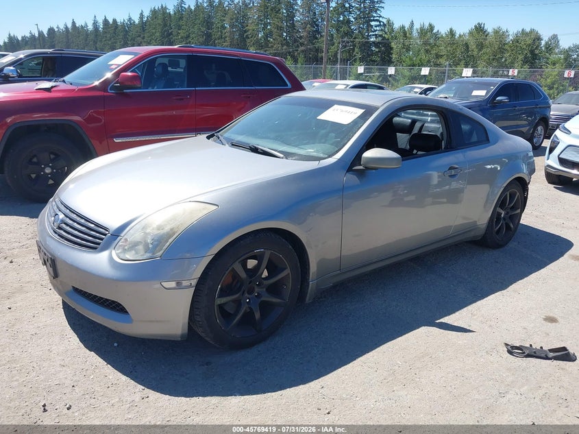 2005 Infiniti G, Удар ззаду, IAAI, VIN JNKCV54E05M417022 — фото 2