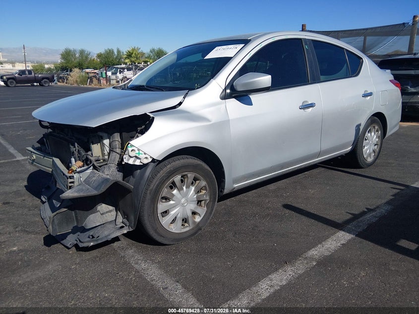 Vin: 3n1cn7ap1kl851056, lot: 46268177, nissan versa 1.6 sv 20192