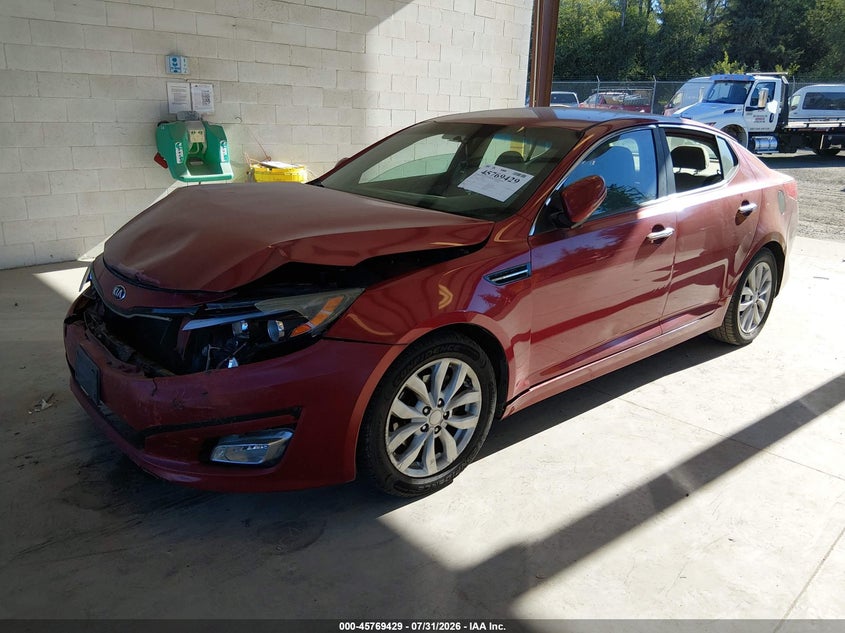 Vin: 5xxgm4a79fg429683, lot: 46268178, kia optima lx 20152