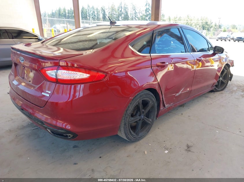 Vin: 3fa6p0h98gr166596, lot: 46268181, ford fusion se 20164