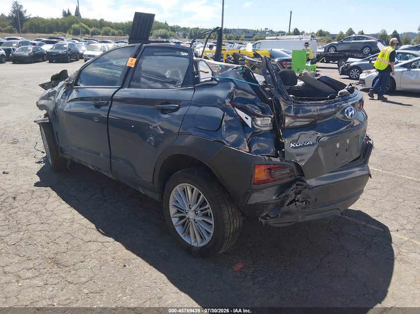 Vin: km8k2caa7ku360532, lot: 46268188, hyundai kona sel 20193