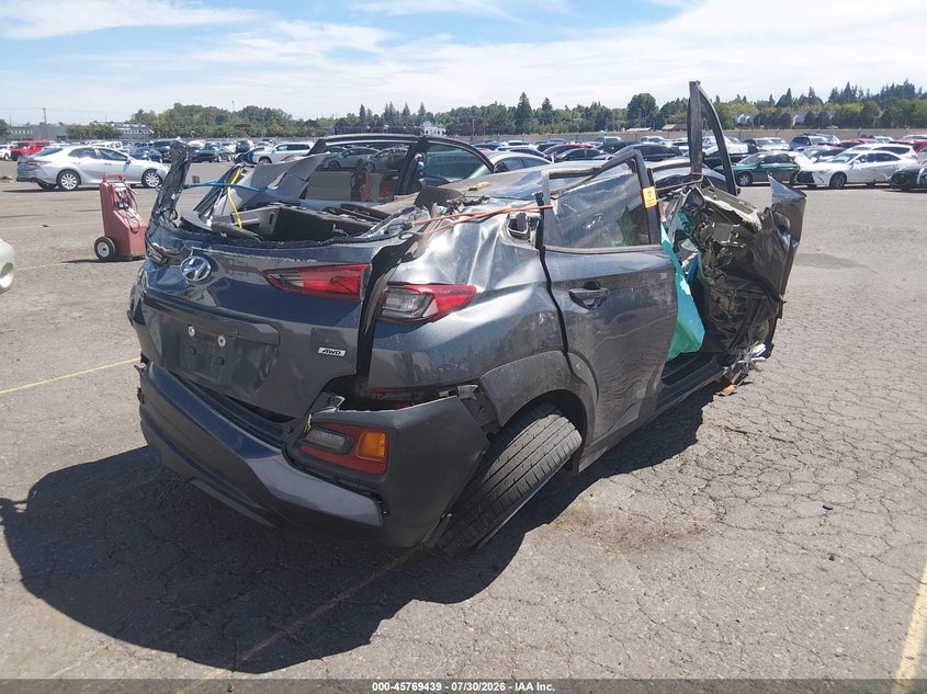 Vin: km8k2caa7ku360532, lot: 46268188, hyundai kona sel 20194