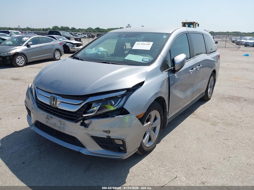 Vin: 5fnrl6h52jb089834, lot: 46268189, honda odyssey ex 20182