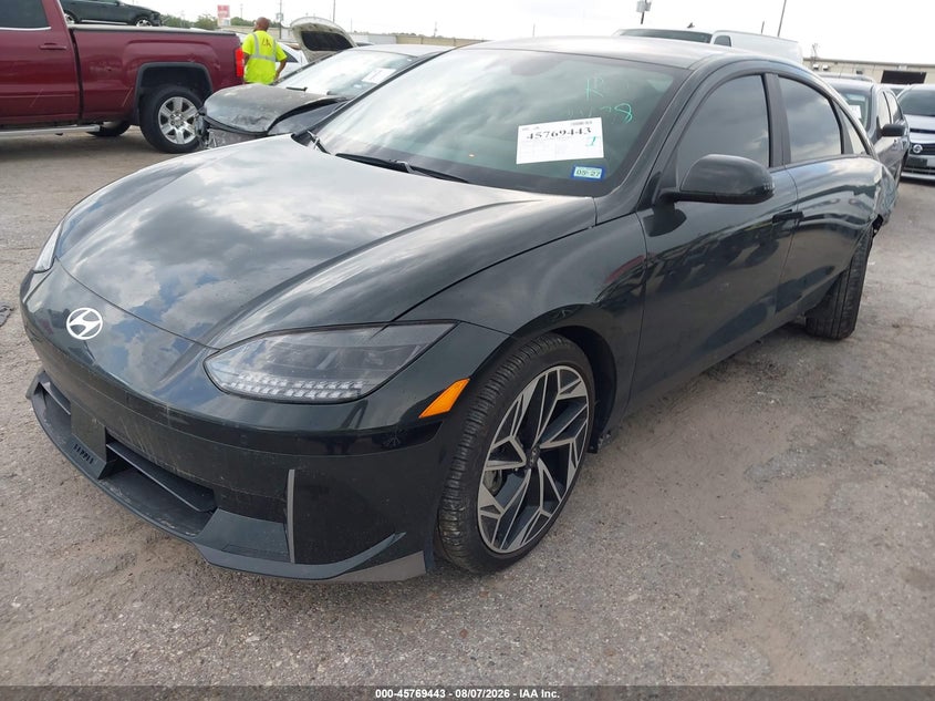 Vin: kmhm34aa6pa020583, lot: 46268192, hyundai ioniq 6 sel 20232