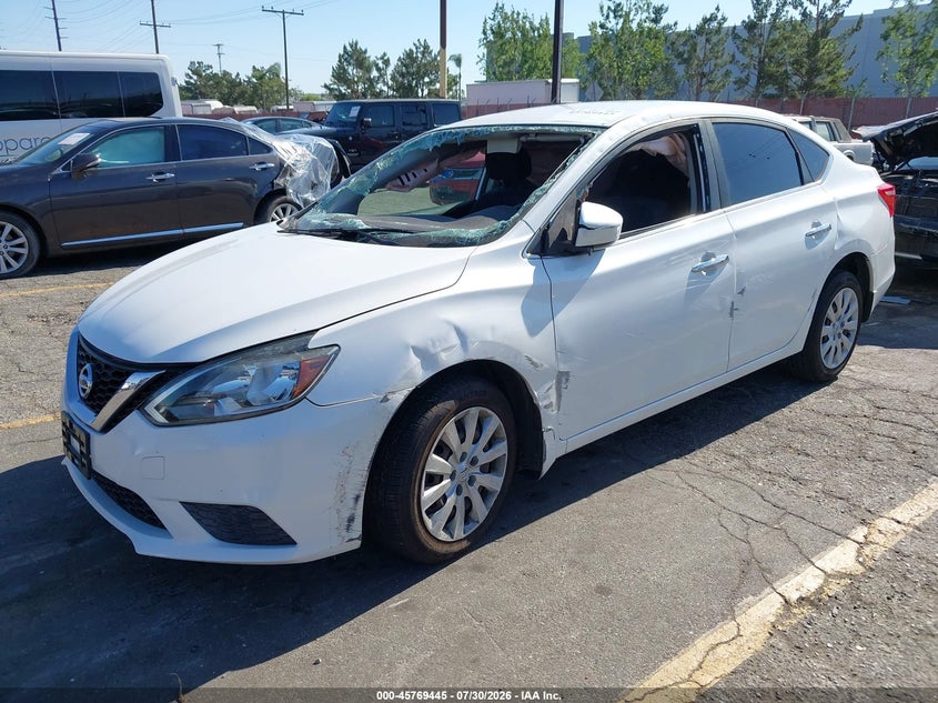 2017 Nissan Sentra, Удар спереди, IAAI, VIN 3N1AB7AP3HL710398 — фото 2