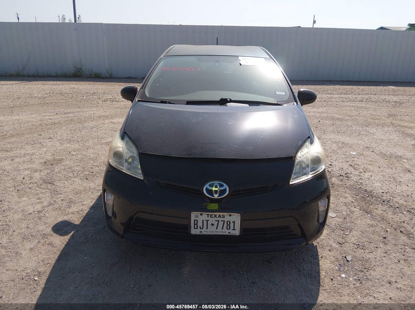 2012 TOYOTA PRIUS auction photo 6