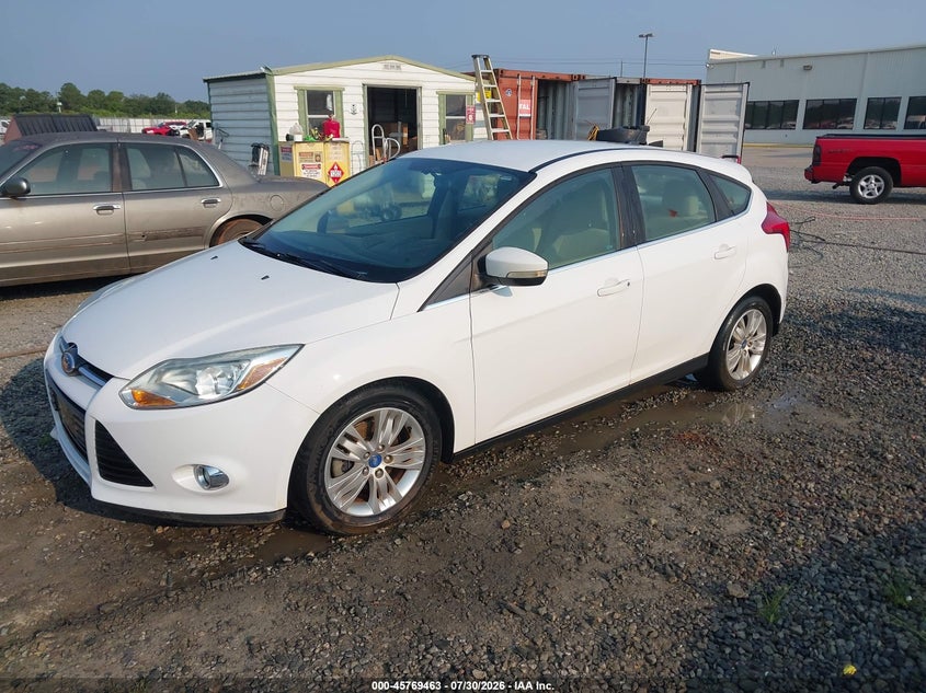 2012 Ford Focus, Обычный износ, IAAI, VIN 1FAHP3M21CL270505 — фото 2