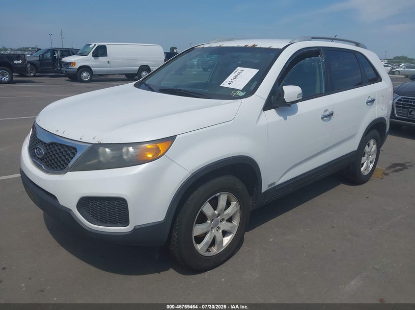 Vin: 5xyktda23bg108617, lot: 46268213, kia sorento lx v6 20112