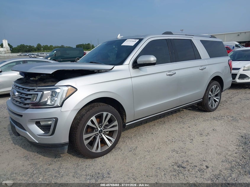 Vin: 1fmjk1kt3kea27643, lot: 46268217, ford expedition max limited 20192