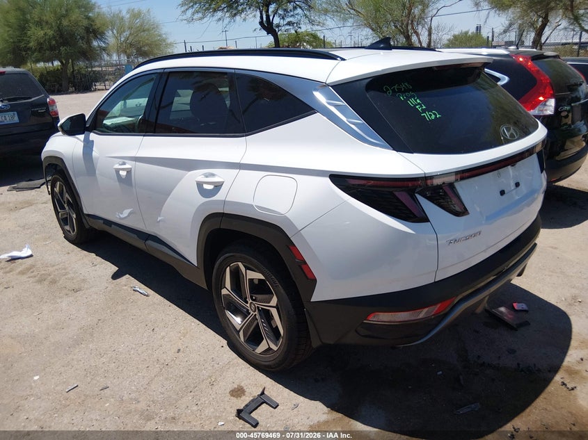 Vin: km8jeca17pu112159, lot: 46268218, hyundai tucson hybrid limited 20233