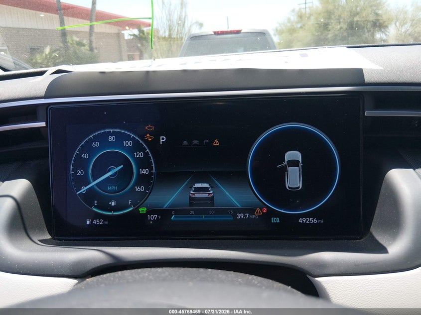 2023 HYUNDAI TUCSON HYBRID auction photo 7