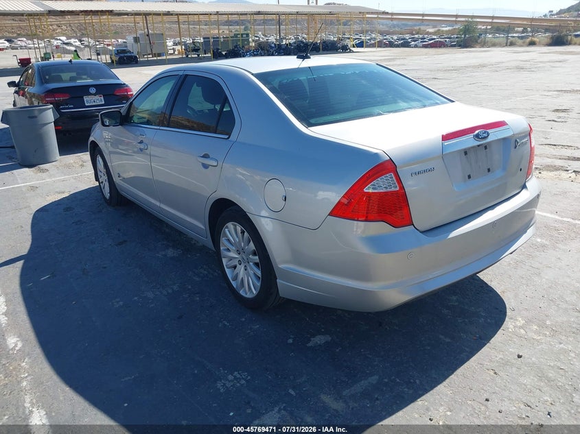 Vin: 3fadp0l34ar129580, lot: 46268220, ford fusion hybrid 20103