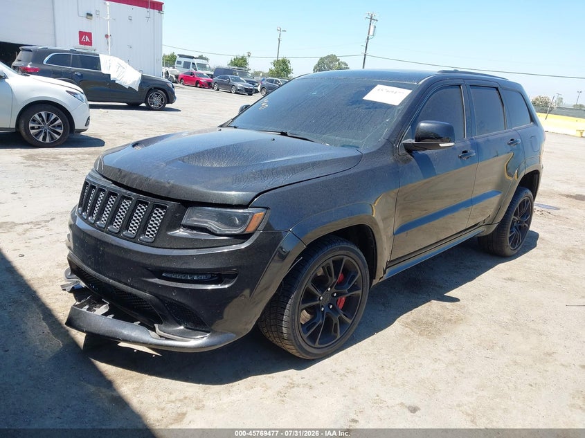 Vin: 1c4rjfdj8ec542320, lot: 46268227, jeep grand cherokee srt8 20142