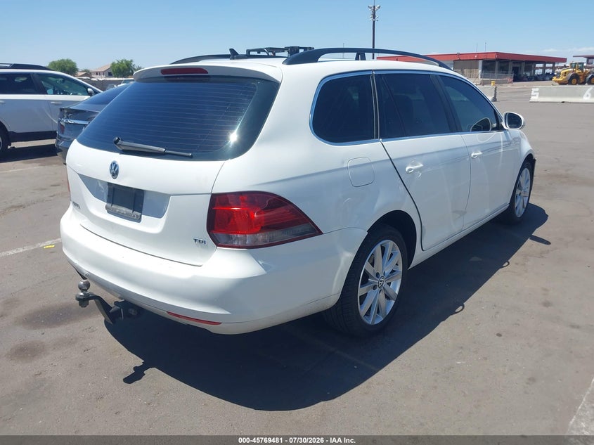 Vin: 3vwpl7aj6em601937, lot: 46268230, volkswagen jetta sportwagen 2.0l tdi 20144
