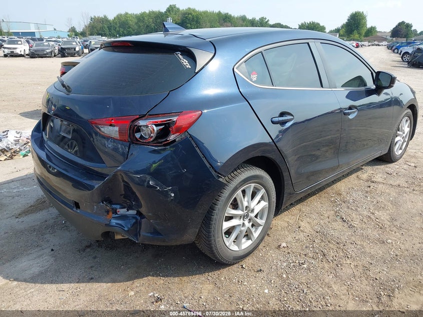 Vin: 3mzbn1m3xjm162640, lot: 46268245, mazda mazda3 grand touring 20184