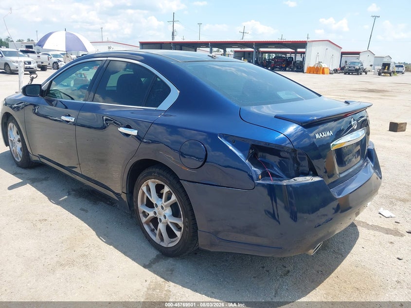 Vin: 1n4aa5ap3ec914149, lot: 46268250, nissan maxima 3.5 sv 20143