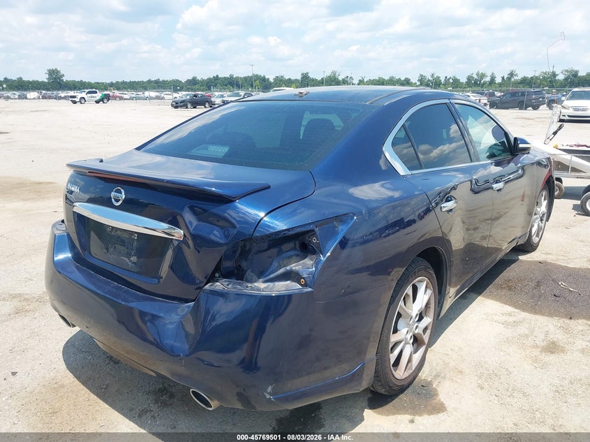 Vin: 1n4aa5ap3ec914149, lot: 46268250, nissan maxima 3.5 sv 20144