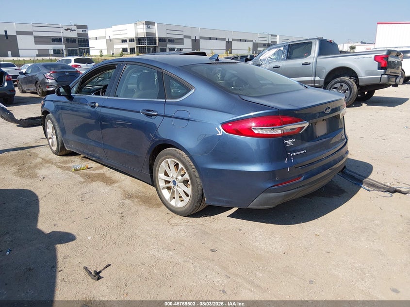 Vin: 3fa6p0hd0kr267287, lot: 46268252, ford fusion se 20193