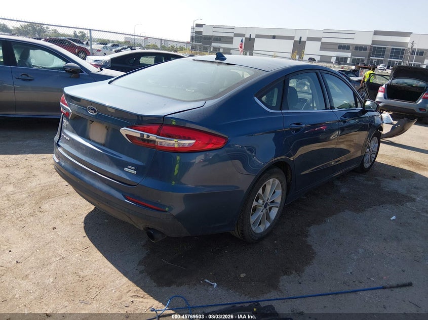 Vin: 3fa6p0hd0kr267287, lot: 46268252, ford fusion se 20194