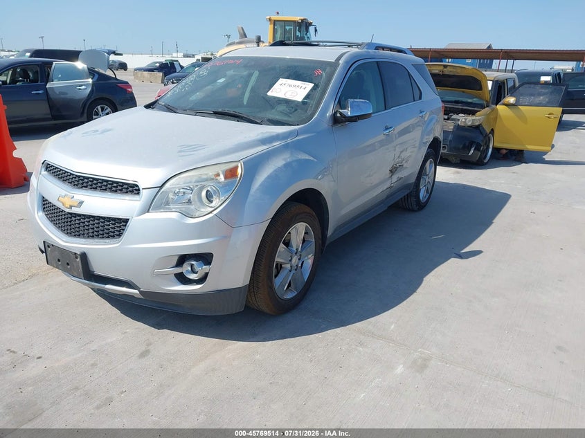 2013 Chevrolet Equinox, Rear, IAAI, VIN 2GNFLFE34D6417827 — photo 2