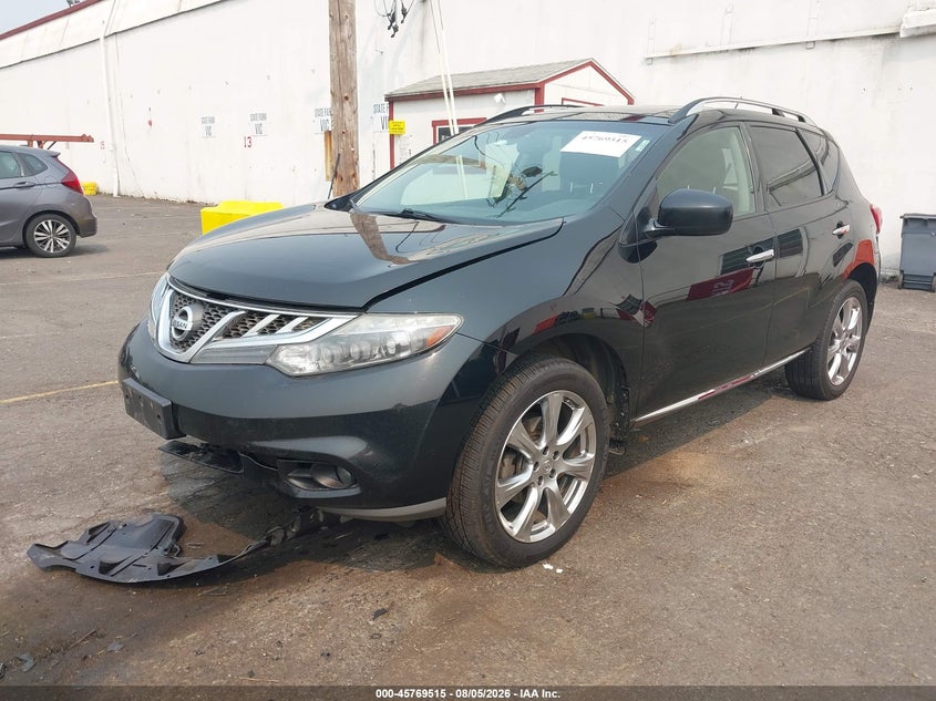 Vin: jn8az1mw4ew511556, lot: 46268264, nissan murano le 20142