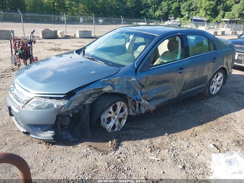 Vin: 3fahp0ha6cr386882, lot: 46268272, ford fusion se 20122