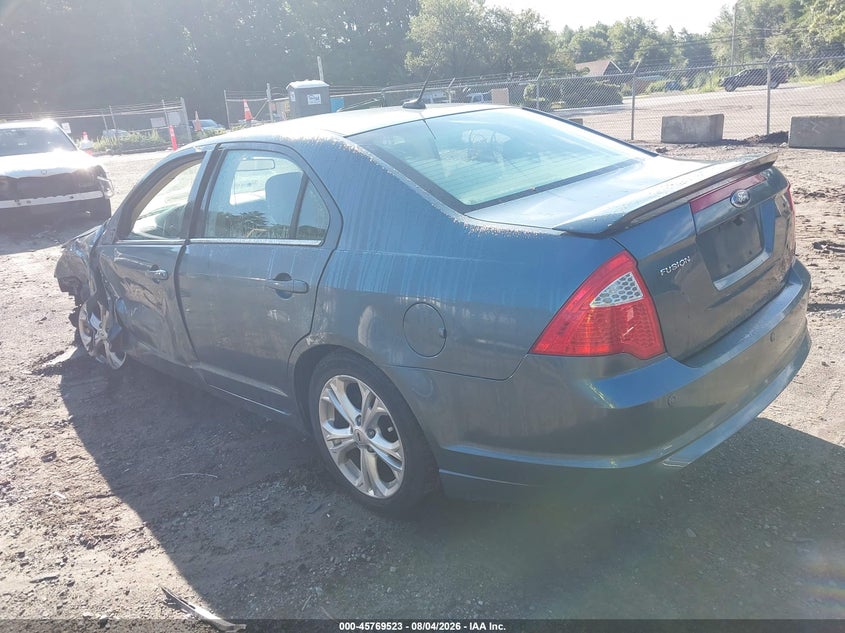 Vin: 3fahp0ha6cr386882, lot: 46268272, ford fusion se 20123