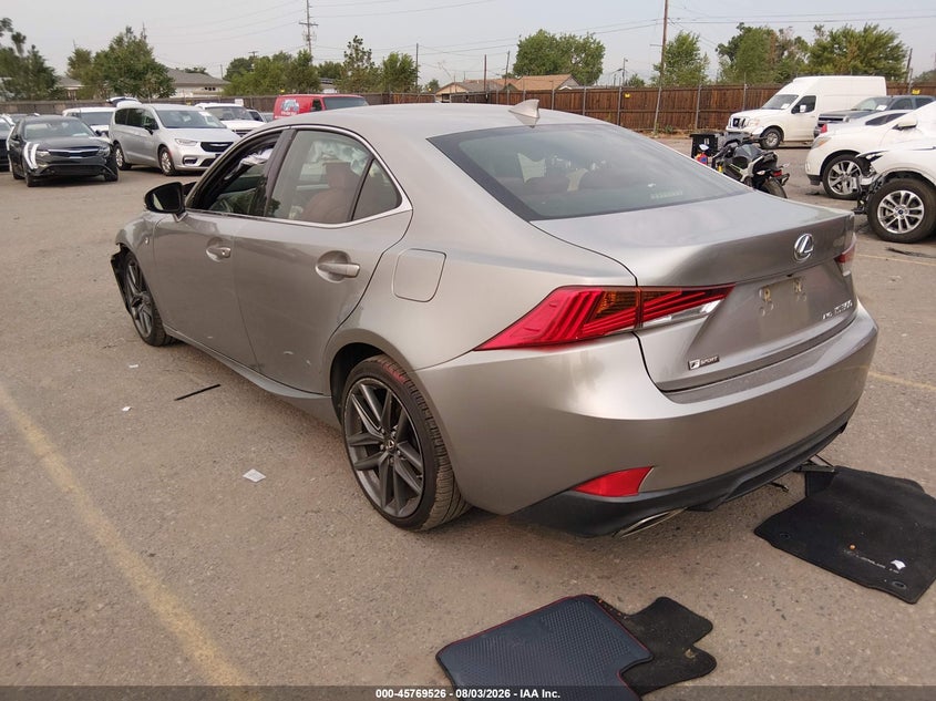 Vin: jthc81d28j5031006, lot: 46268275, lexus is 300 20183