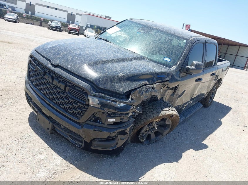 Vin: 1c6rrfgg2sn640310, lot: 46268290, ram 1500 tradesman  4x4 5'7 box 20252