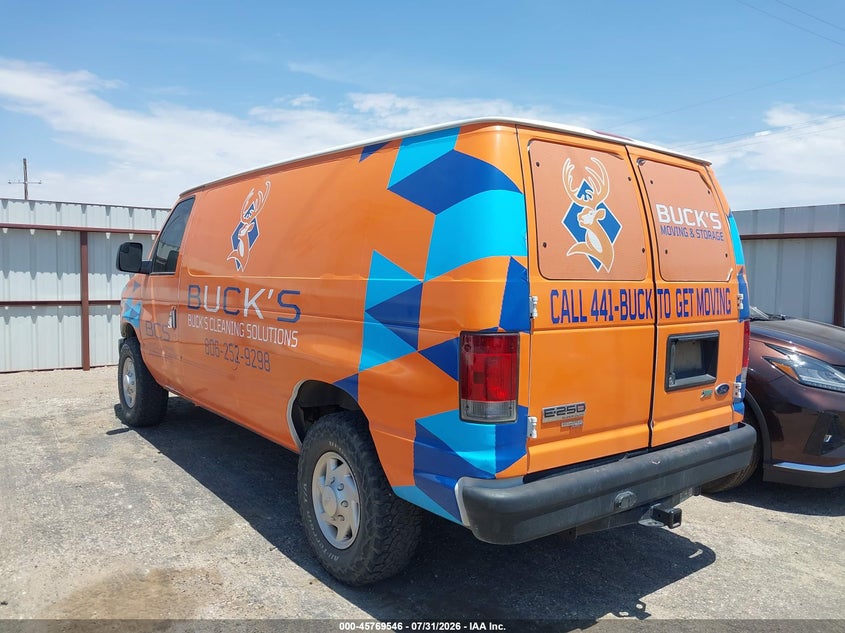 Vin: 1ftne2el2dda68613, lot: 46268295, ford e-250 commercial 20133